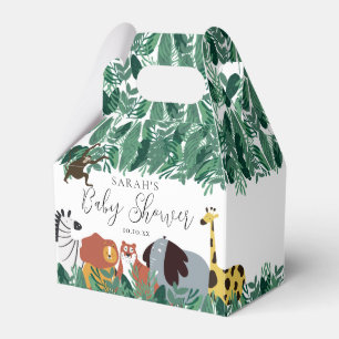 Jungle Safari Animals Baby Dusche Geschenkschachtel