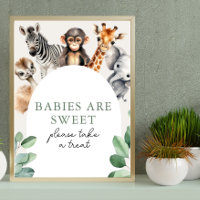 Jungle Safari Animals Baby Dusche Nehmen Sie eine 