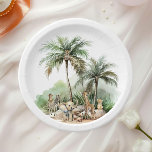 Jungle Safari Animals Baby Dusche Pappteller<br><div class="desc">Unsere Dschungelsafari Tiere Baby Duschpapier Teller, perfekt für eine niedliche und skurrile Feier! Es ist ein modernes Safari-Thema mit bezaubernden Dschungelkreaturen wie Affen, Elefanten, Giraffen, Löwen und Zebra. Mit seiner natürlichen boho-inspirierten Wasserfarbenlandschaft ist diese Szene ideal, um kleine Jungs oder Mädchen zu empfangen. Dieses Design ist so charmant wie zeitlos....</div>
