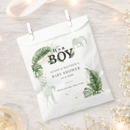 Jungle Safari Animals Nature Theme Boy Baby Dusche Geschenktütchen