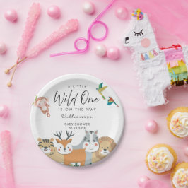 Jungle Safari Baby Dusche Pappteller