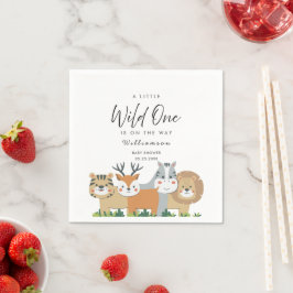 Jungle Safari Baby Dusche Serviette