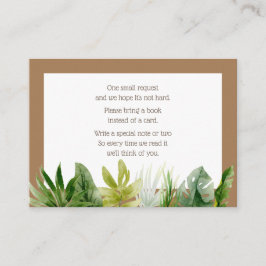 Jungle Safari Bitte buchen Begleitkarte