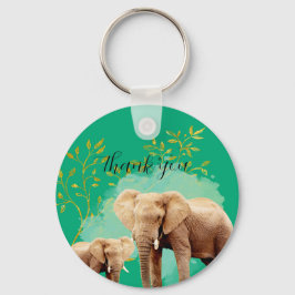 Jungle Safari "It's About To Get Wild" Baby Shower Schlüsselanhänger