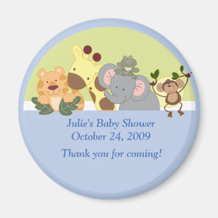 Jungle Safari Tiger Giraffe Elephant Affe Gefallen Magnet