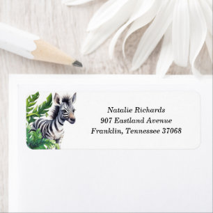 Jungle Safari Tropical Animals Baby Showadresse