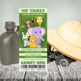 Jungle Safari VIP Ticket Kindergeburtstag