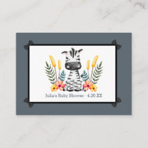 Jungle Safari Wild Baby Duschberatung