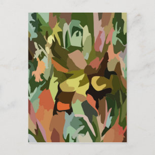 Jungle Scrabble Postkarte