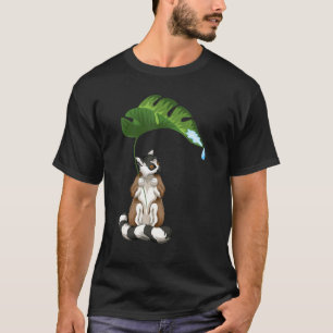 Jungle Sifakas Vari Zoo Tier Madagascar Lemur T-Shirt