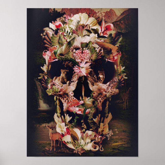 Jungle Skull Poster (Vorne)