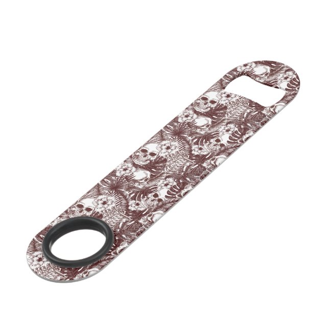 Jungle Skulls Bottle Opener Speed Flaschenöffner (Vorderseite Schrägansicht)