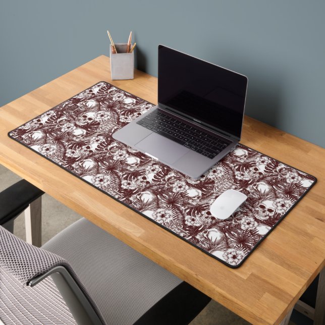 Jungle Skulls Desk Mat Schreibtischunterlage (Büro 2)