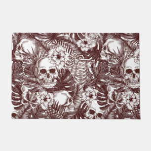 Jungle Skulls Doormat Fußmatte