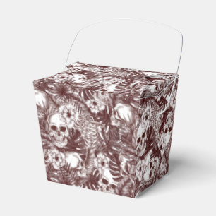 Jungle Skulls Gefälligkeitsbox Geschenkschachtel