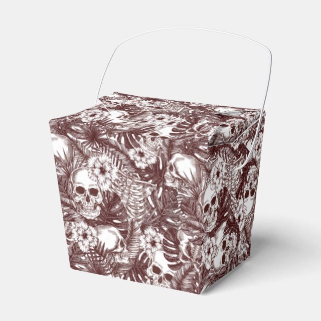 Jungle Skulls Gefälligkeitsbox Geschenkschachtel (Vorderseite)