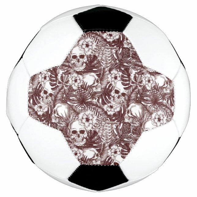 Jungle Skulls Soccer Ball (Vorderseite)