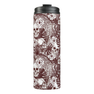 Jungle Skulls Thermal Tumbler Thermosbecher