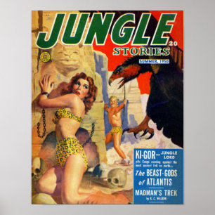 Jungle Stories Sommer 1950 Poster