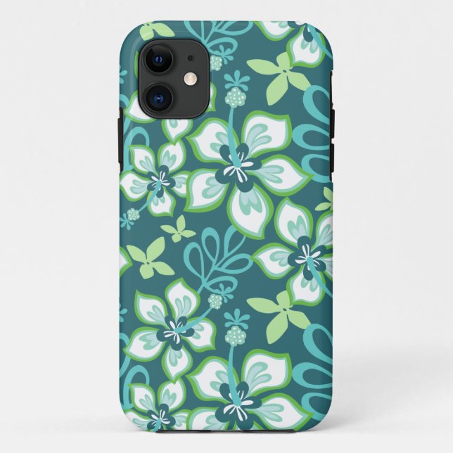 JUNGLE SURF (AQUAMARIN COMBO) Case-Mate iPhone HÜLLE (Rückseite)