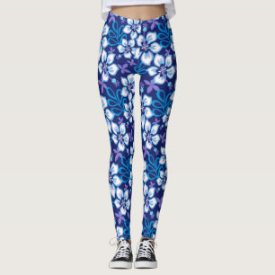 JUNGLE SURF (BLAUER COMBO) LEGGINGS