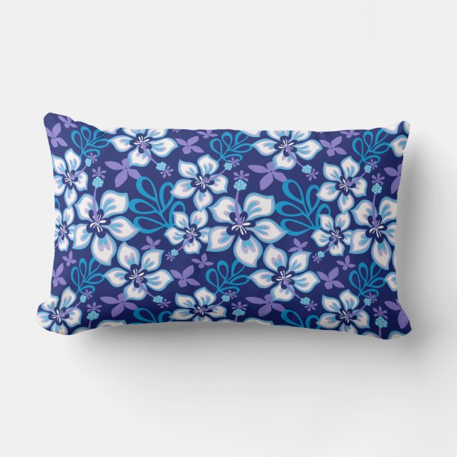 JUNGLE SURF (BLAUER COMBO) LENDENKISSEN (Vorderseite)