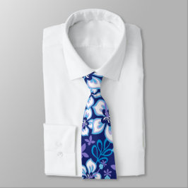 JUNGLE SURF (BLUE COMBO) NECK TIE KRAWATTE