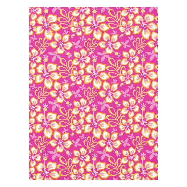 JUNGLE SURF (HOT PINK COMBO) TISCHDECKE (Vorderseite)
