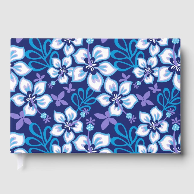 JUNGLE SURF PATTER IM BLAUEN COMBO GÄSTEBUCH (Vorderseite)