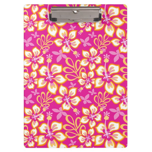 JUNGLE SURF (PINK COMBO) KLEMMBRETT (Vorderseite)