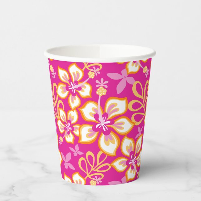 JUNGLE SURF (PINK COMBO) PAPPBECHER (Links)