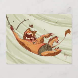 Jungle Swing Postkarte