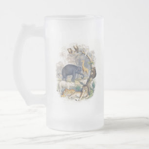 Jungle Tableau Mattierte Tasse