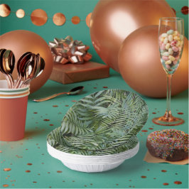 Jungle Theme Foliage Party Pappteller