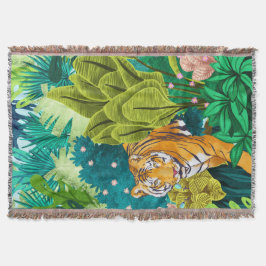 Jungle Tiger Decke