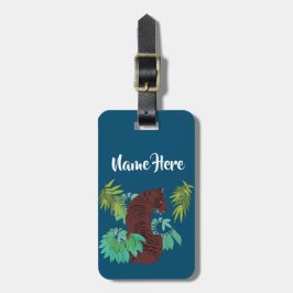 Jungle Tiger Gepäckanhänger