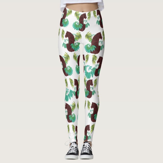 Jungle Tiger Leggings (Vorderseite)