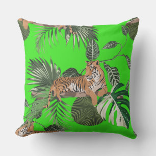 Jungle Tiger Outdoor Pillow Kissen