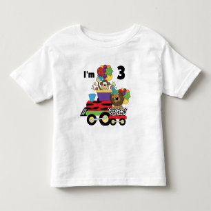 Jungle Train 3. Geburtstag Tshirts und Geschenke