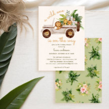 Jungle Wild One Animal Safari Baby Dusche