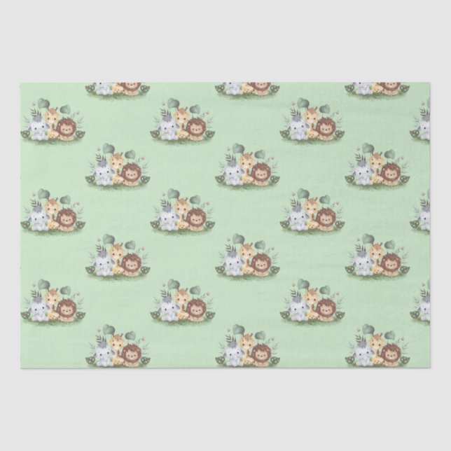 Jungle Wild Ones Twins Seidenpapier (Vorderseite)
