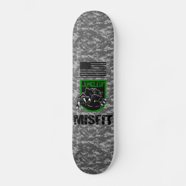 Jungleup Nichtpassen-Skateboard Skateboard (Vorderseite)
