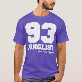 Junglist 93 Drum and Bass Jungle Musikliebhaber T-Shirt