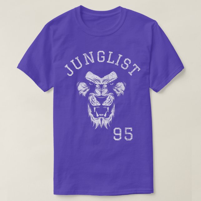Junglist Drum And Bass Lion Dnb Music Liquid1462 T-Shirt (Design vorne)