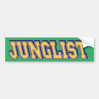 Junglist Jungle Music Lovers Autoaufkleber