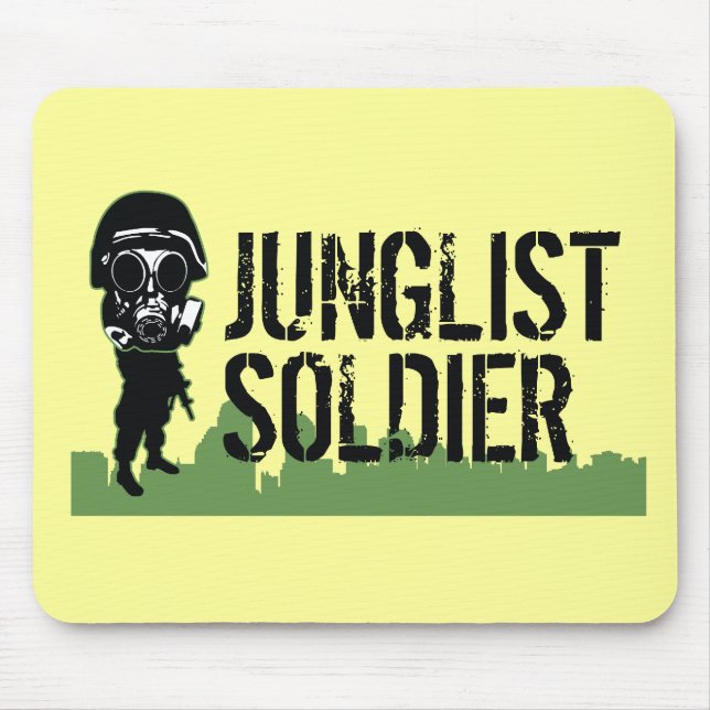 Junglist Soldat Mousepad (Vorne)