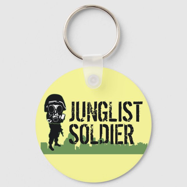 Junglist Soldier Schlüsselanhänger (Vorderseite)
