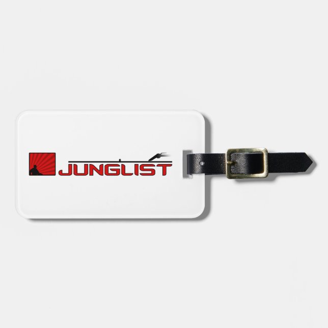 Junglist Turntable Gepäckanhänger (Vorderseite horizontal)