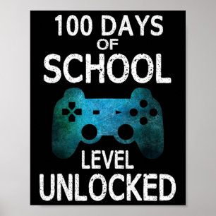 Jungs 100 Tage Game Games Level Poster