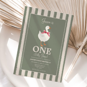 Jungs Albern Gänsegedenken zum Geburtstag einladen Einladung